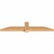 Ekena Millwork Eugene Smooth Timber Gable Bracket, Western Red Cedar, 72"W x 15"H x 3 1/2"D x 5 1/2"F, 5/12 Pitch GBW072X15X0406EUG00SWR - alternate 3